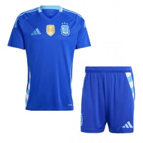 Argentinien Auswärtstrikot Copa America 2024 Kurzarm (+ kurze hosen)